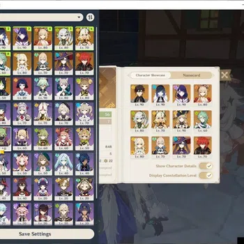 Genshin Impact Mid Game ASIA|AR 56|Rate ON|8 Limited+7(*5Wep)|Nahida+Sign, image 1