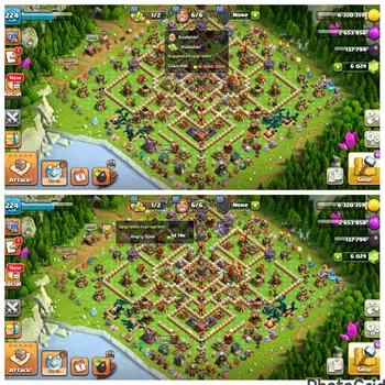 Clash of Clans Accounts High-End TH 16 LVL 224 MAXED 100% RARE EX LEGEND LEAGUE|2 RARE SKIN CWL&SCENARY CWL|EPIC MANY MAX|NC