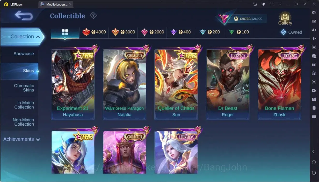 Mobile Legends: Bang Bang Accounts Global | Hero 132| Skin 396| Exalted| Legend Freya image 14
