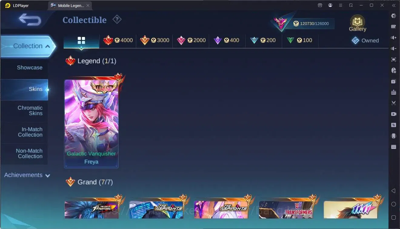 Mobile Legends: Bang Bang Accounts Global | Hero 132| Skin 396| Exalted| Legend Freya image 17