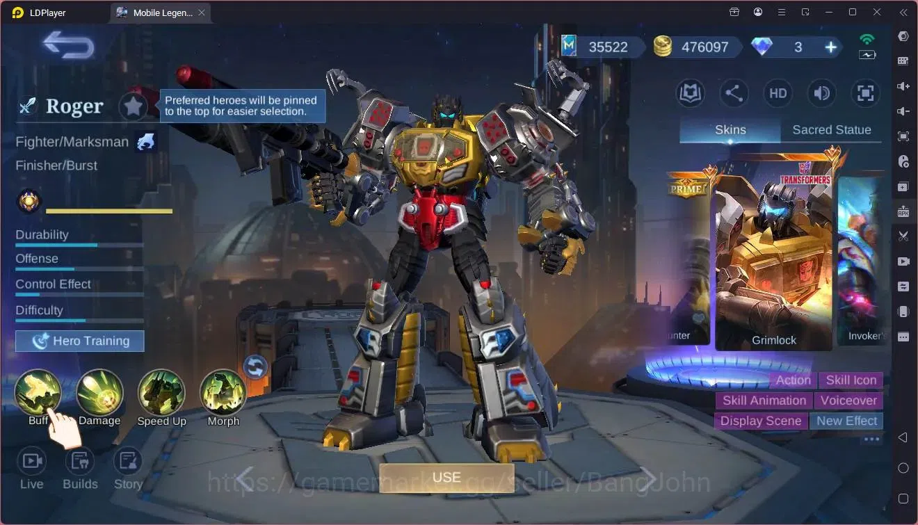 Mobile Legends: Bang Bang Accounts Global | Hero 132| Skin 396| Exalted| Legend Freya image 6