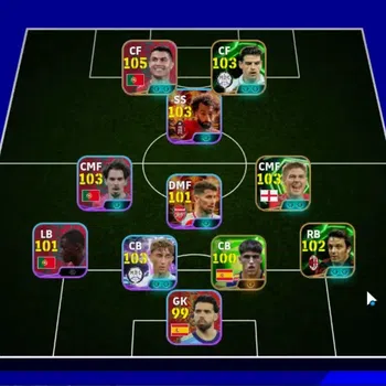 eFootball Accounts Legends & Iconic Players Android|15Epic,Cristiano Ronaldo,Steven Gerrard,Tomas Rosicky,Gareth