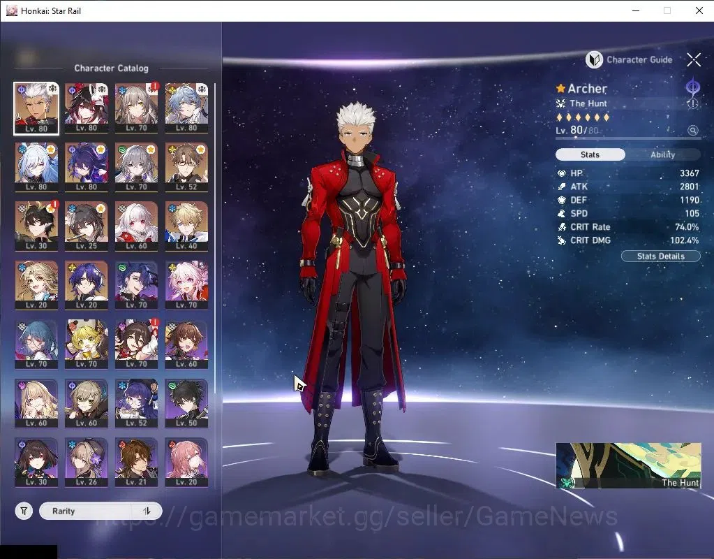 Honkai Star Rail Accounts Asia|TL 65|2 Golden Companion|8 Limited|Sunday,Arc image 4