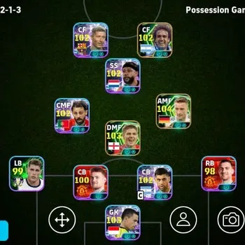 eFootball Accounts Legends & Iconic Players Mobile|PW 3154|Marco Reus Epic,Steven Gerrard Epic,Eden Hazard Epic,Gabriel