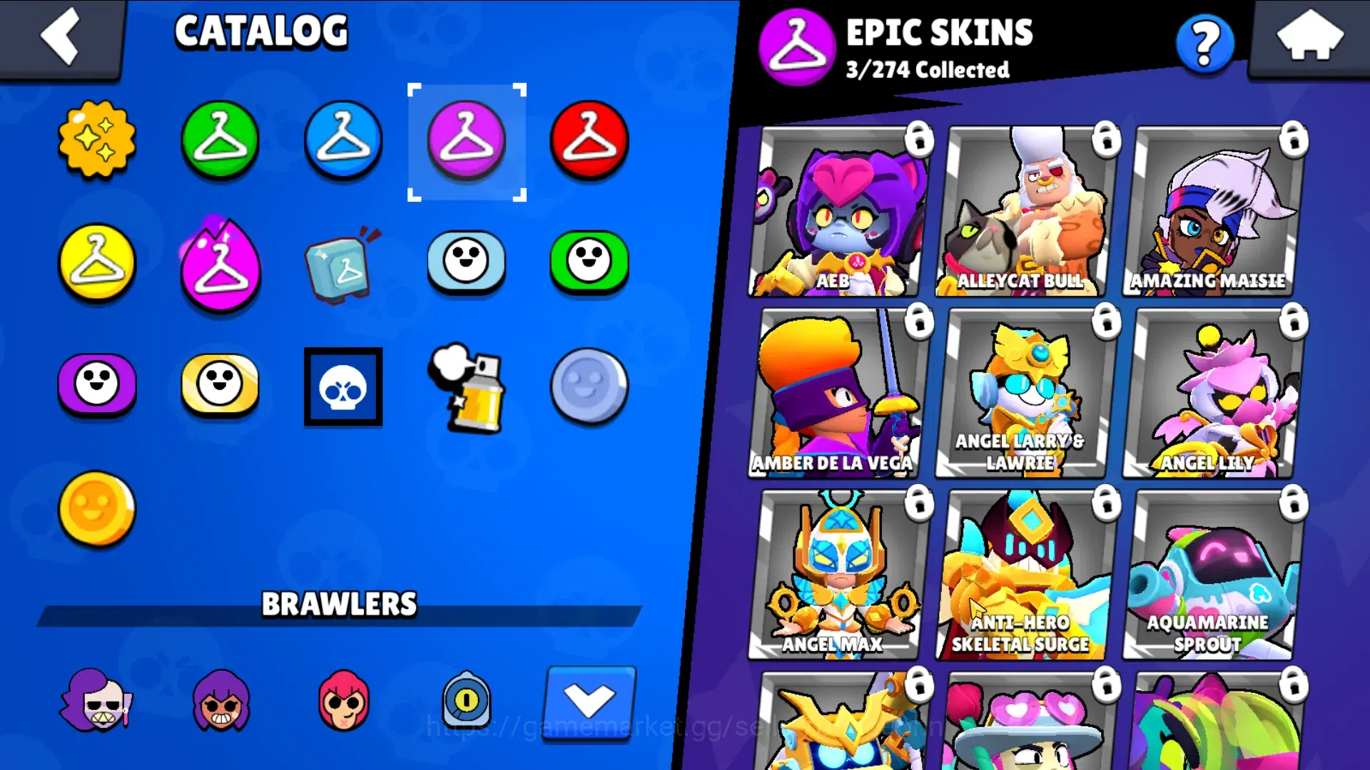 Brawl Stars Accounts 1436Thropy|16 Brawler-2 Max Lv(Emz Full Buffie, Sh image 4