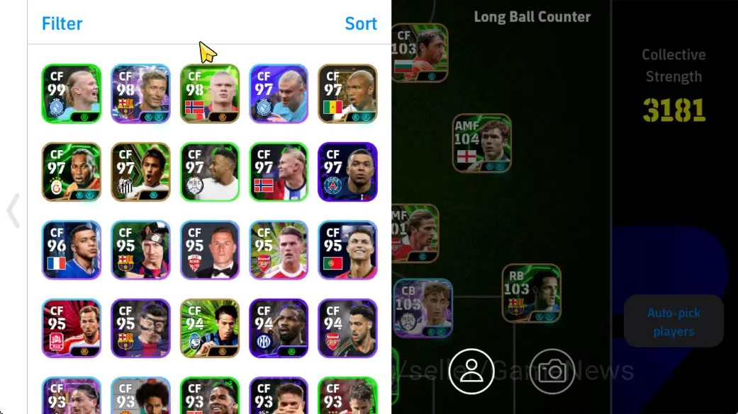 eFootball Accounts Android|Epic Ruud Gullit,Cannavaro,Paul Scholes,Ha image 2