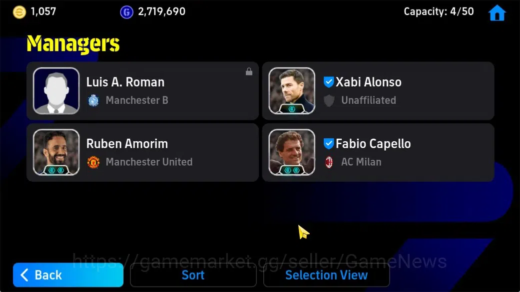 eFootball Accounts Android|Epic Ruud Gullit,Cannavaro,Paul Scholes,Ha image 5