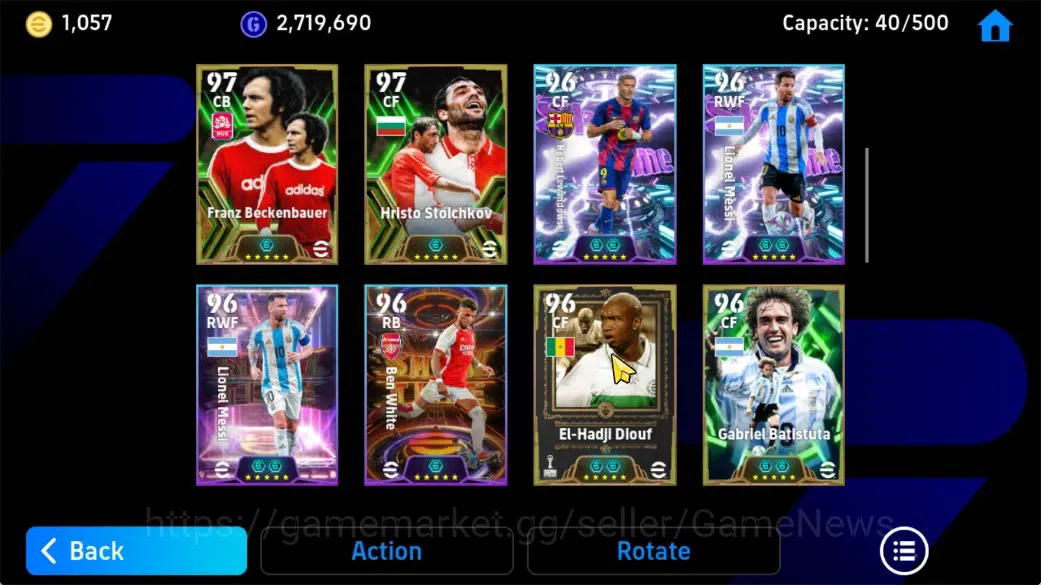 eFootball Accounts Android|Epic Ruud Gullit,Cannavaro,Paul Scholes,Ha image 7