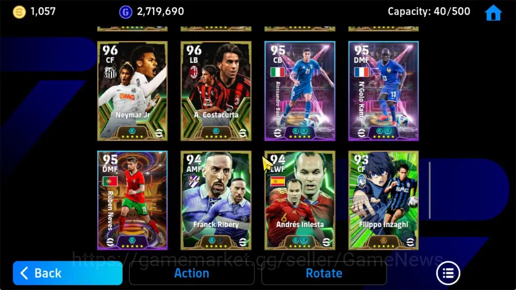 eFootball Accounts Android|Epic Ruud Gullit,Cannavaro,Paul Scholes,Ha image 9