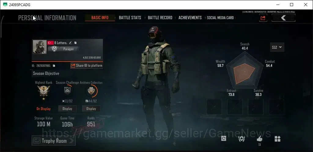 Arena Breakout Accounts MOBILE|Lvl 30|SV 100M|CV 85.3M|7 Set|M4 Heavy,ET A image 2