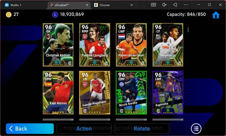 eFootball Accounts ANDROID|PW 3175|E-BT Lionel Messi|Epc Puskas|Epc G image 12