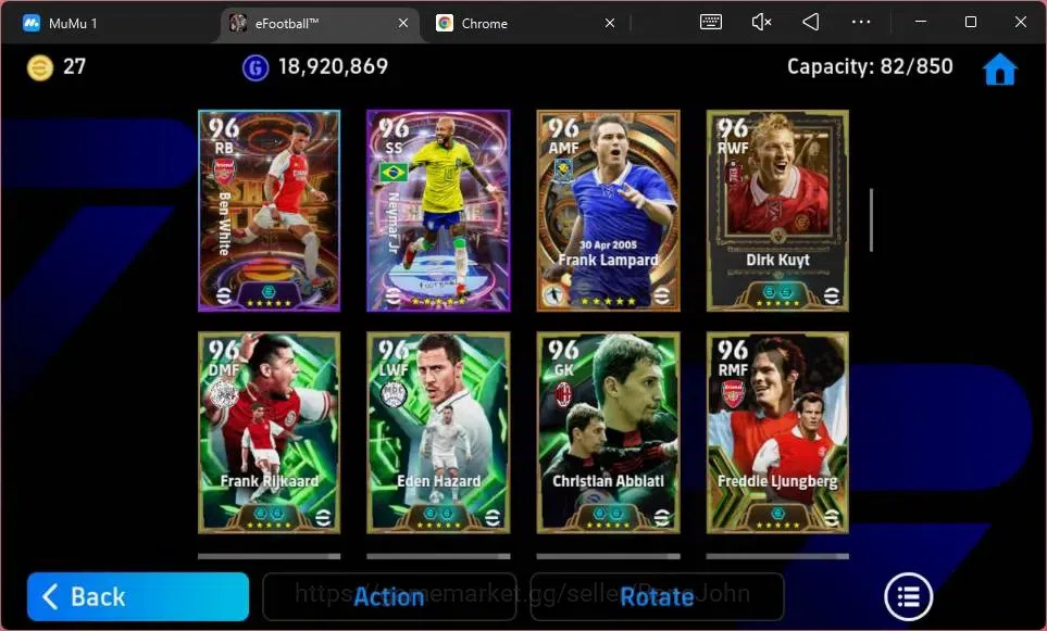 eFootball Accounts ANDROID|PW 3175|E-BT Lionel Messi|Epc Puskas|Epc G image 15