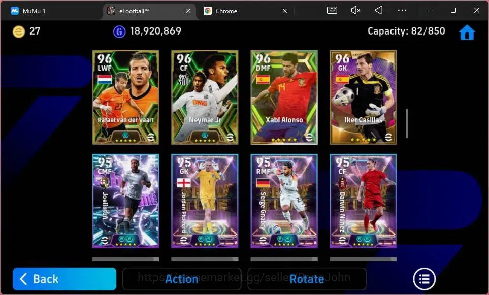 eFootball Accounts ANDROID|PW 3175|E-BT Lionel Messi|Epc Puskas|Epc G image 16
