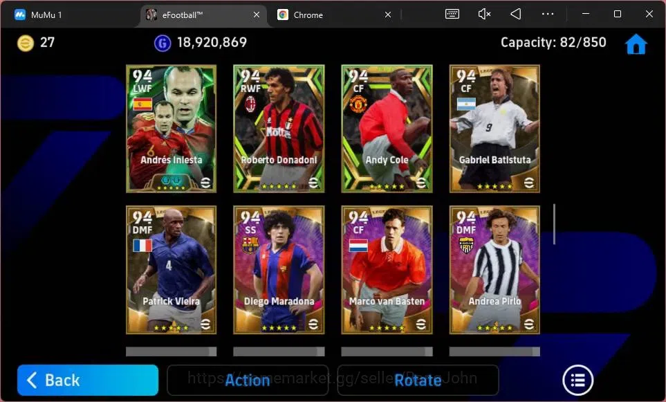 eFootball Accounts ANDROID|PW 3175|E-BT Lionel Messi|Epc Puskas|Epc G image 18