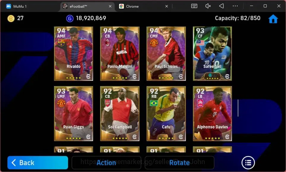 eFootball Accounts ANDROID|PW 3175|E-BT Lionel Messi|Epc Puskas|Epc G image 19