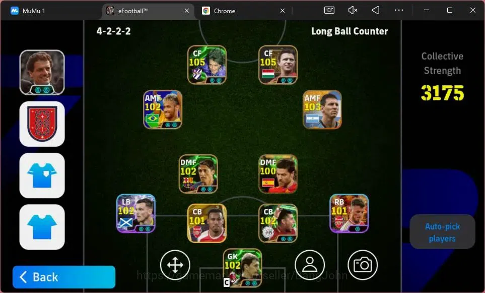 eFootball Accounts ANDROID|PW 3175|E-BT Lionel Messi|Epc Puskas|Epc G image 2