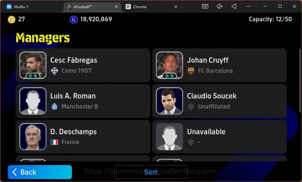 eFootball Accounts ANDROID|PW 3175|E-BT Lionel Messi|Epc Puskas|Epc G image 4