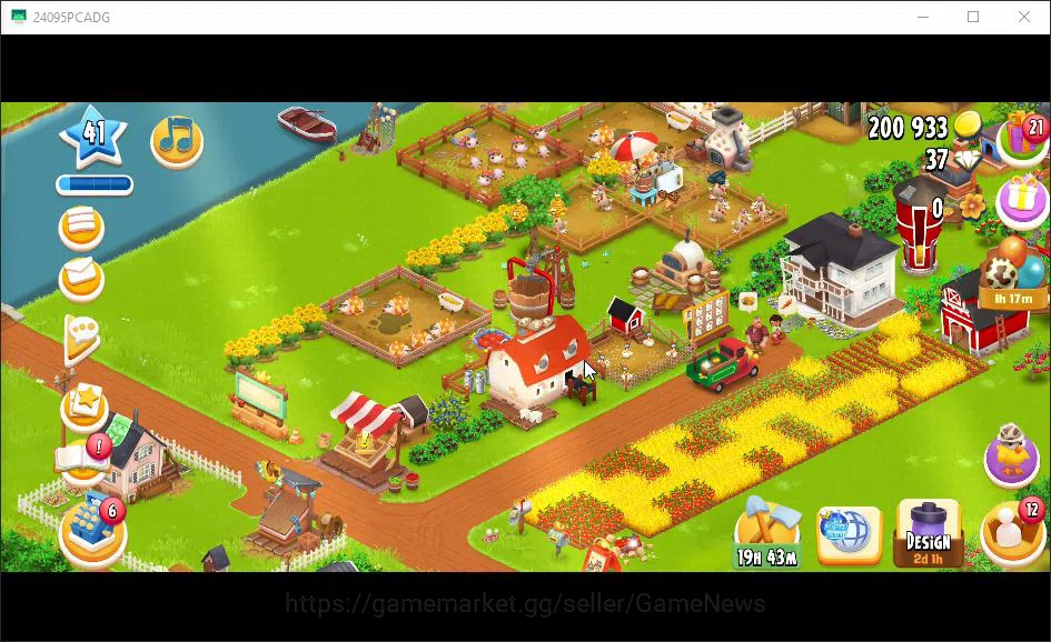 Hay Day Accounts Level 41 | Barn Storage 1100 + Silo Storage 650 |  image 2