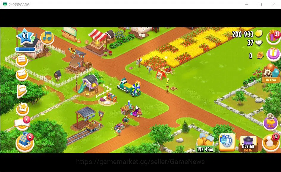 Hay Day Accounts Level 41 | Barn Storage 1100 + Silo Storage 650 |  image 3
