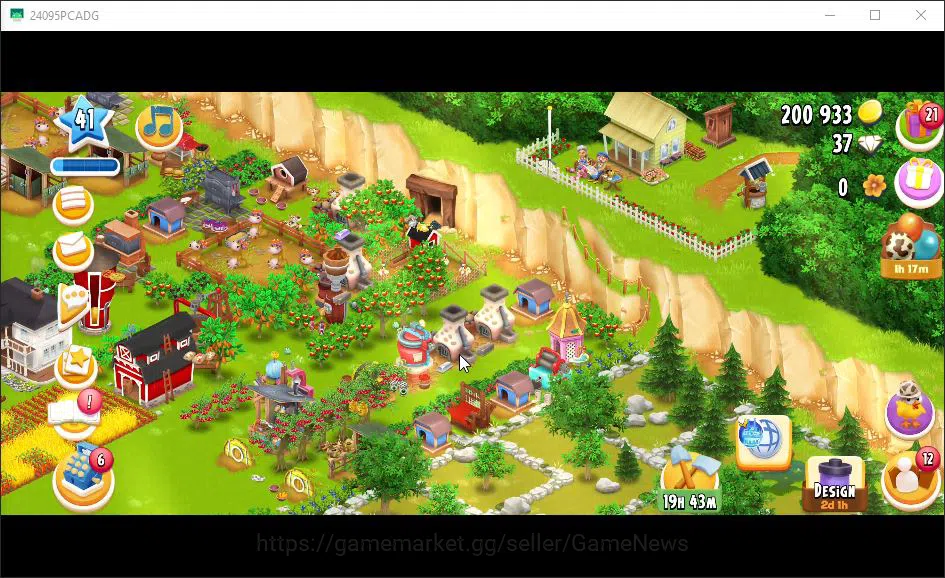 Hay Day Accounts Level 41 | Barn Storage 1100 + Silo Storage 650 |  image 4