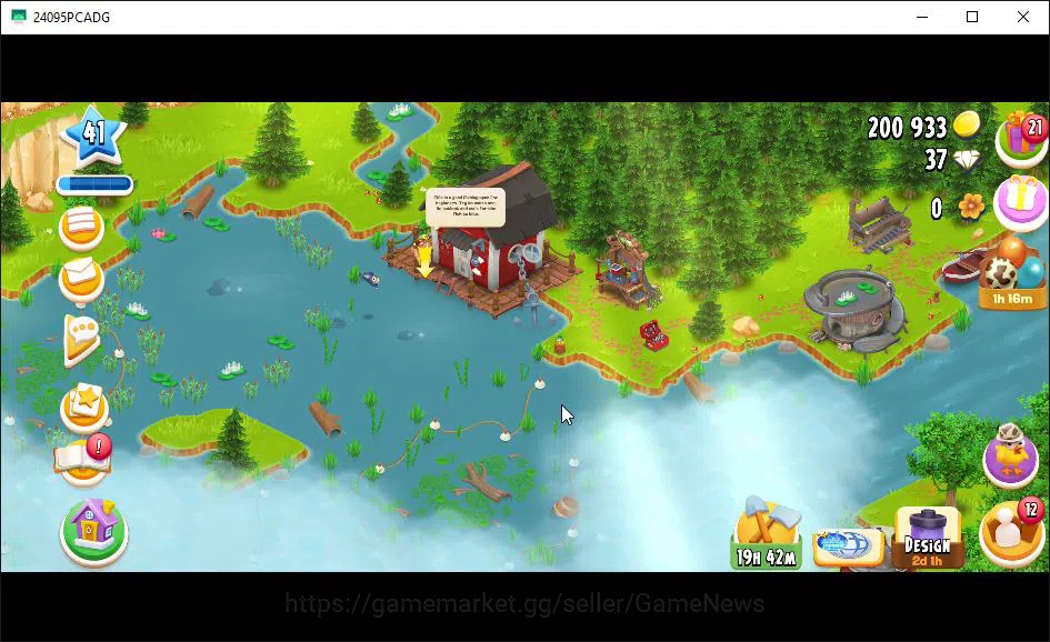 Hay Day Accounts Level 41 | Barn Storage 1100 + Silo Storage 650 |  image 5