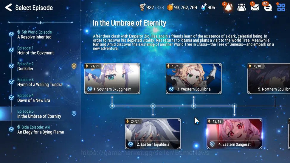 Epic Seven Accounts ASIA Unverif|13 ML(Notos,SS Vivian,A Elena,Etc)+P image 5