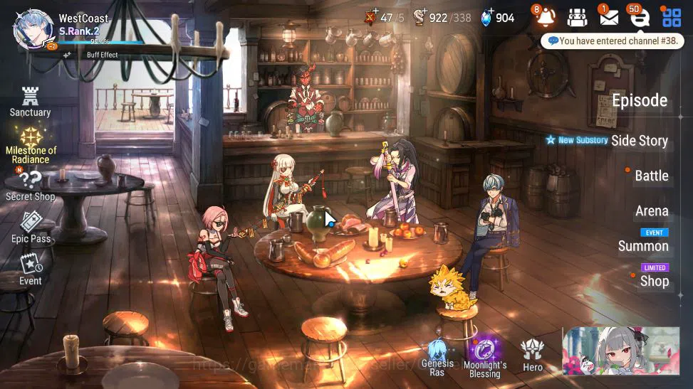 Epic Seven Accounts ASIA Unverif|13 ML(Notos,SS Vivian,A Elena,Etc)+P image 6
