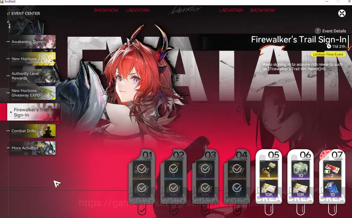 Arknights: Endfield Accounts NA/EU| Fresh Starter | SSR Meta Laevatain & Ardeli image 4