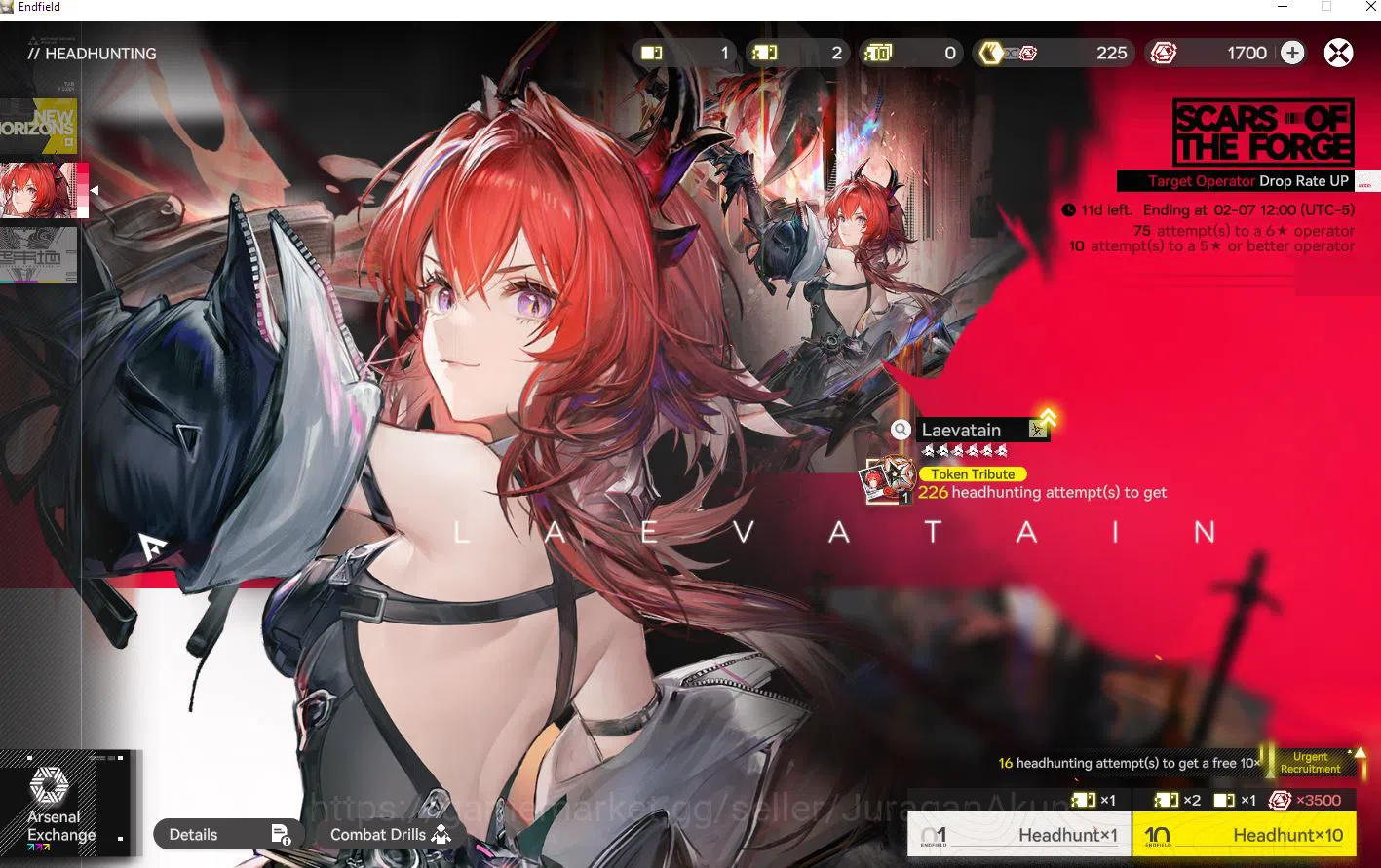 Arknights: Endfield Accounts NA/EU| Fresh Starter | SSR Meta Laevatain & Ardeli image 6