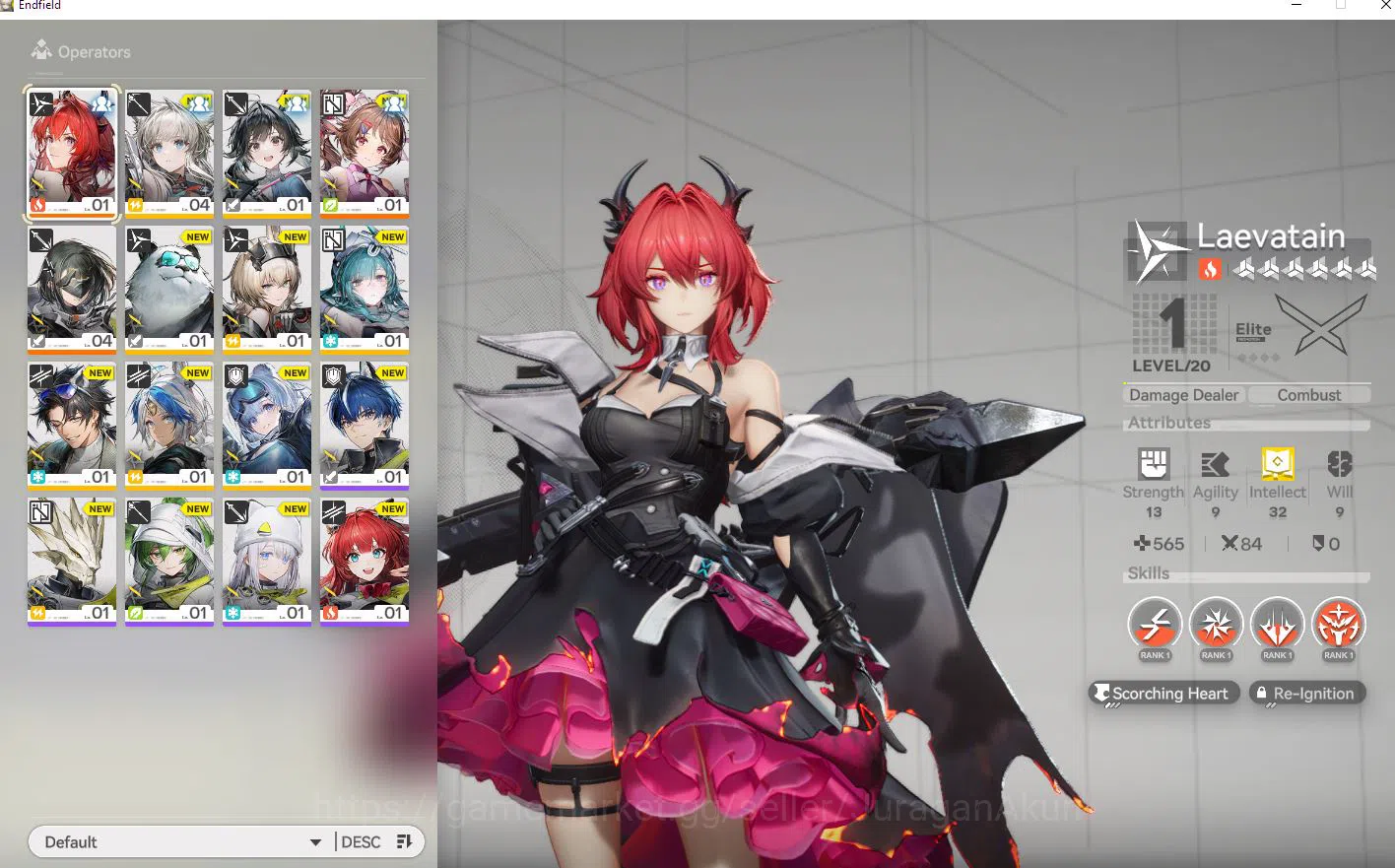 Arknights: Endfield Accounts NA/EU| Fresh Starter | SSR Meta Laevatain & Ardeli image 7