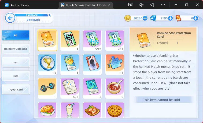 Kuroko's Basketball Street Rivals Accounts SEA|SV13|Lv31|DM 2190|Taiga Kagami A2,Daiki Aomine image 3
