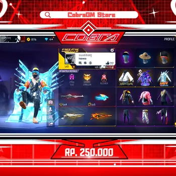 Free Fire Accounts Akun Free Fire Vault 142 - Evo 5 Max 1 - Jerami - Cluber - Genji - Angel - Naruto - Sg Meteor & Gurun