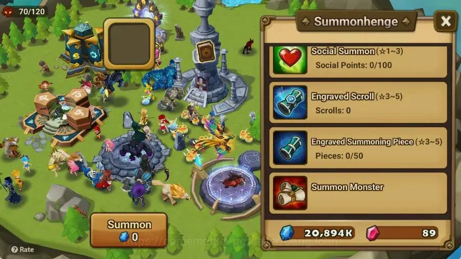Summoners War: Sky Arena Accounts Starter GLOBAL | NB 5 TESHAR,Starter Gacha 115 12Y+160 11Y Scrool, 3 Legendary All 6