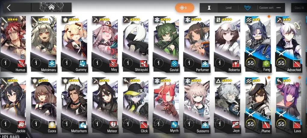 Arknights Accounts Lv 30|59 OP+1 Skin|3,8K Orundum+140 Originium|1 Li image 7