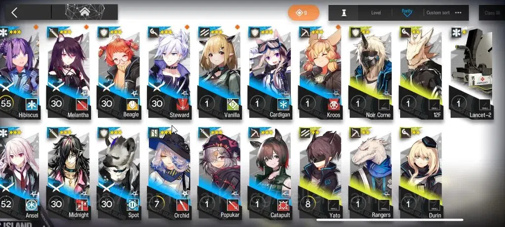 Arknights Accounts Lv 30|59 OP+1 Skin|3,8K Orundum+140 Originium|1 Li image 8