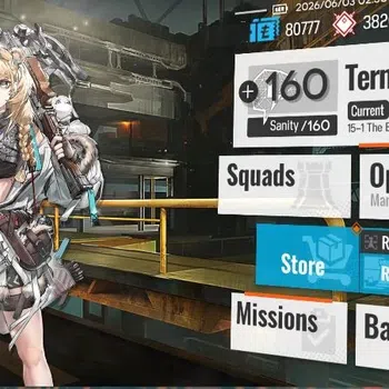 Arknights High-End Lv 30|59 OP+1 Skin|3,8K Orundum+140 Originium|1 Li image 1
