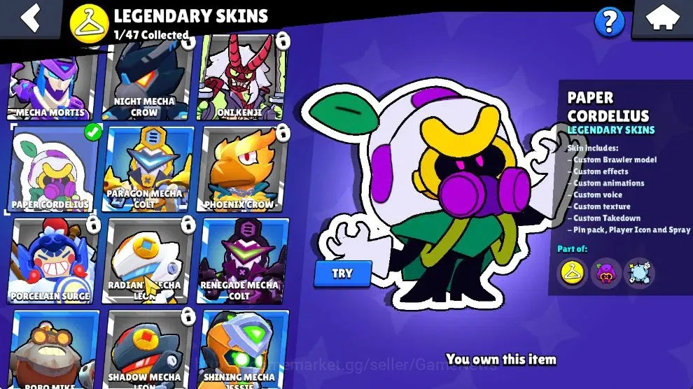 Brawl Stars Accounts 1621 Trophy|145 Gem|38 Brawlers 4 Max Lvl|1 Hypch  image 11