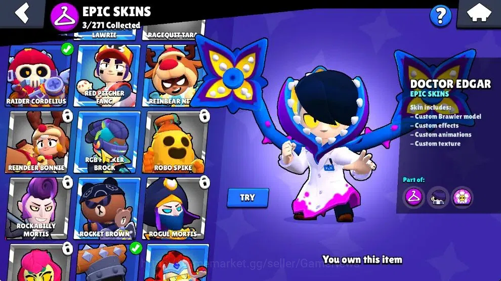 Brawl Stars Accounts 1621 Trophy|145 Gem|38 Brawlers 4 Max Lvl|1 Hypch  image 13