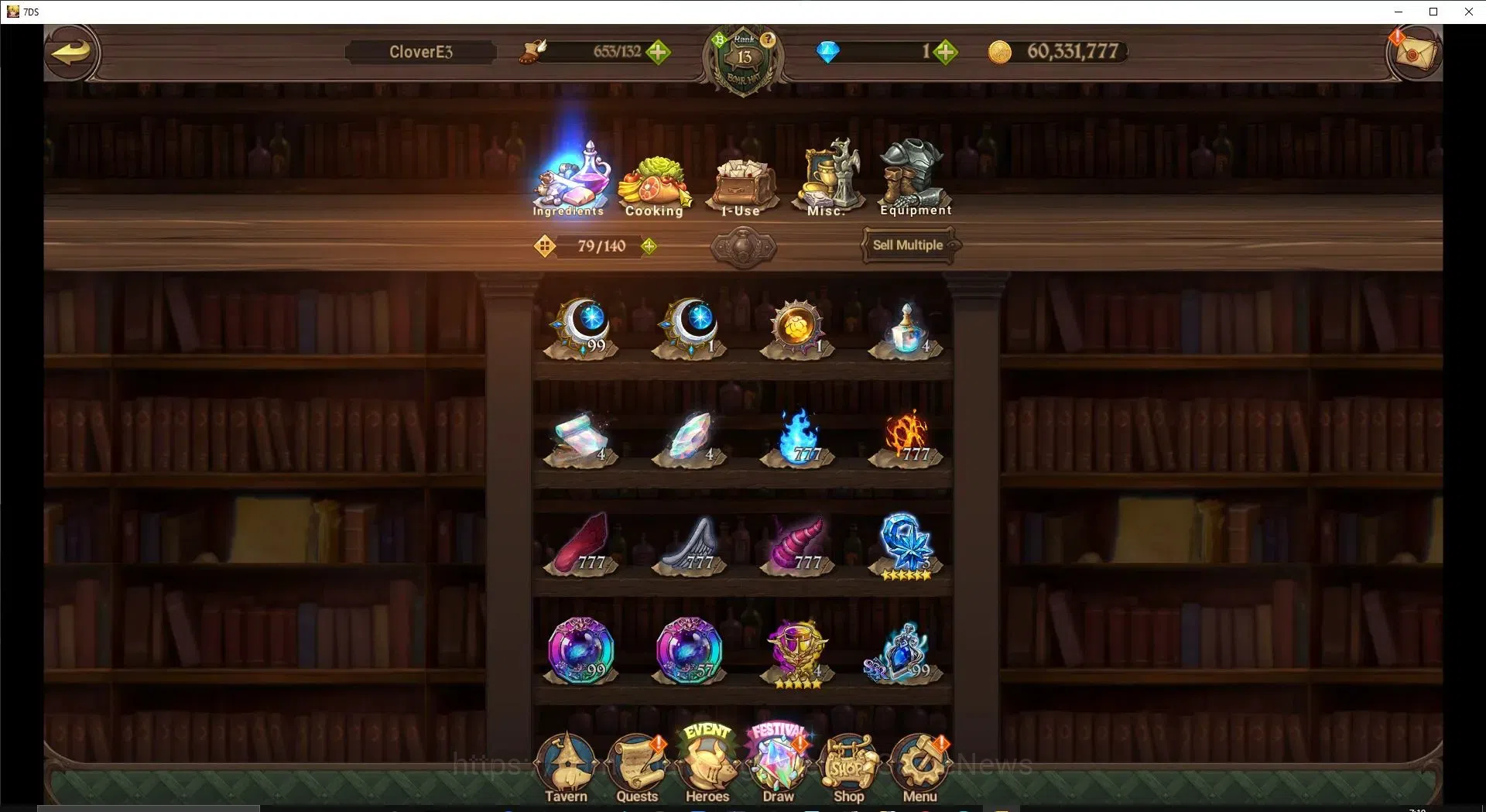 The Seven Deadly Sins: Grand Cross Accounts Global|911K CC|1 UR Selector+1 Seventh Spring Box| image 11