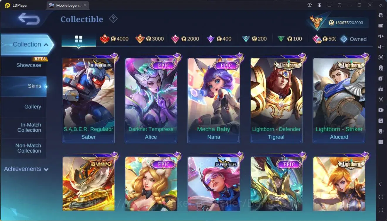 Mobile Legends: Bang Bang Accounts Collector Global |Hero 133|Skin 448|Mega|Legend Lunox|SaintSeiya Badang,Chou|JJK 15