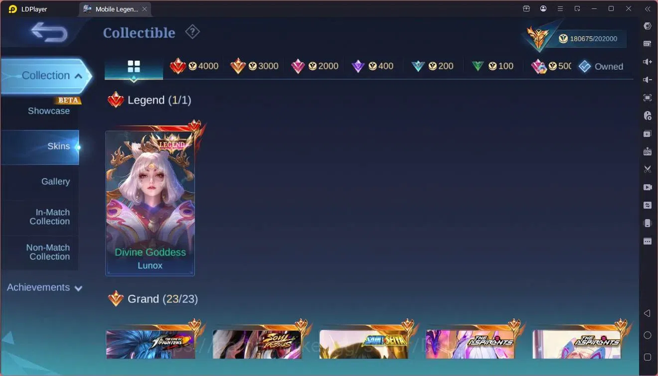 Mobile Legends: Bang Bang Accounts Collector Global |Hero 133|Skin 448|Mega|Legend Lunox|SaintSeiya Badang,Chou|JJK 7