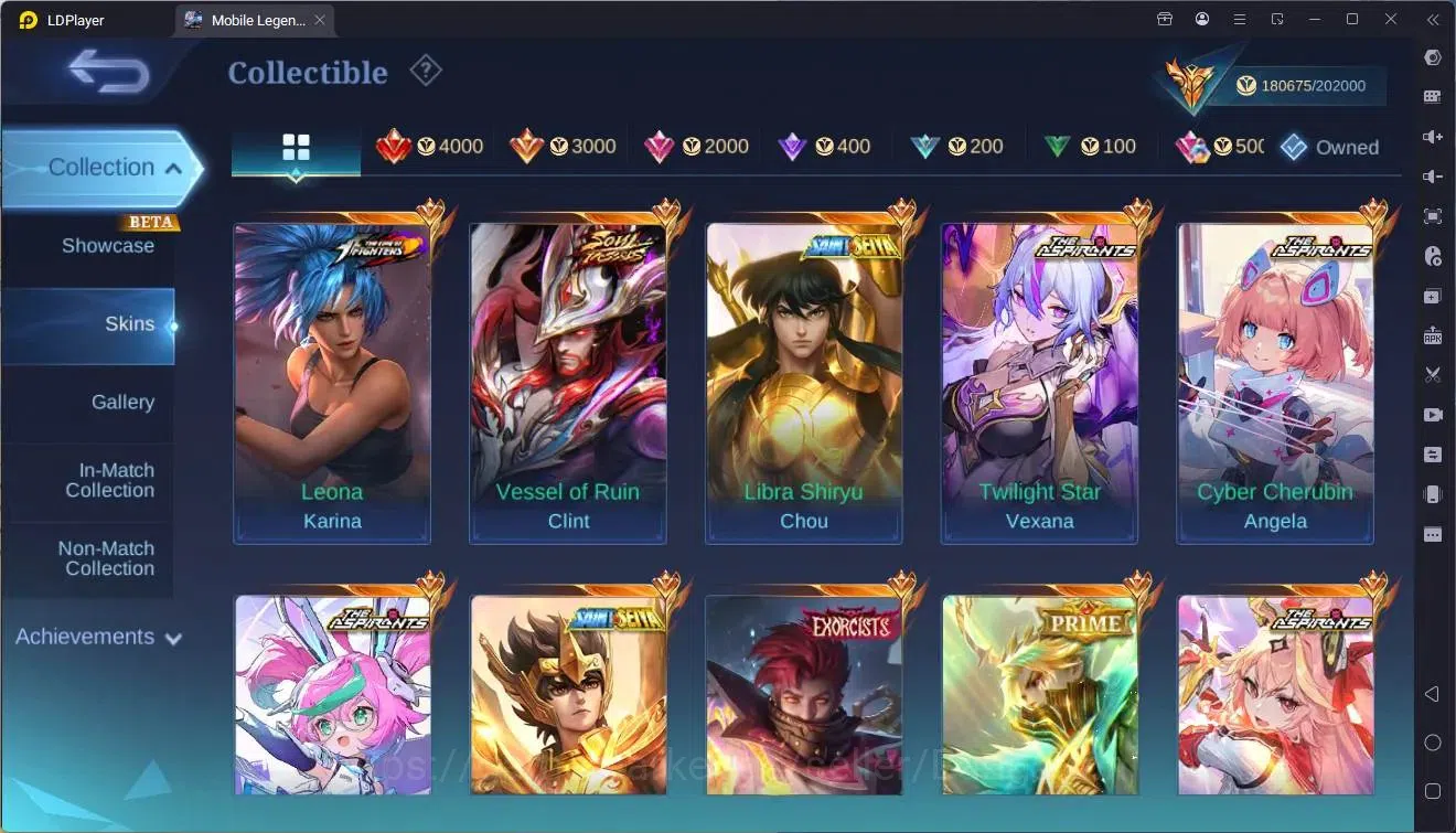 Mobile Legends: Bang Bang Accounts Collector Global |Hero 133|Skin 448|Mega|Legend Lunox|SaintSeiya Badang,Chou|JJK 8