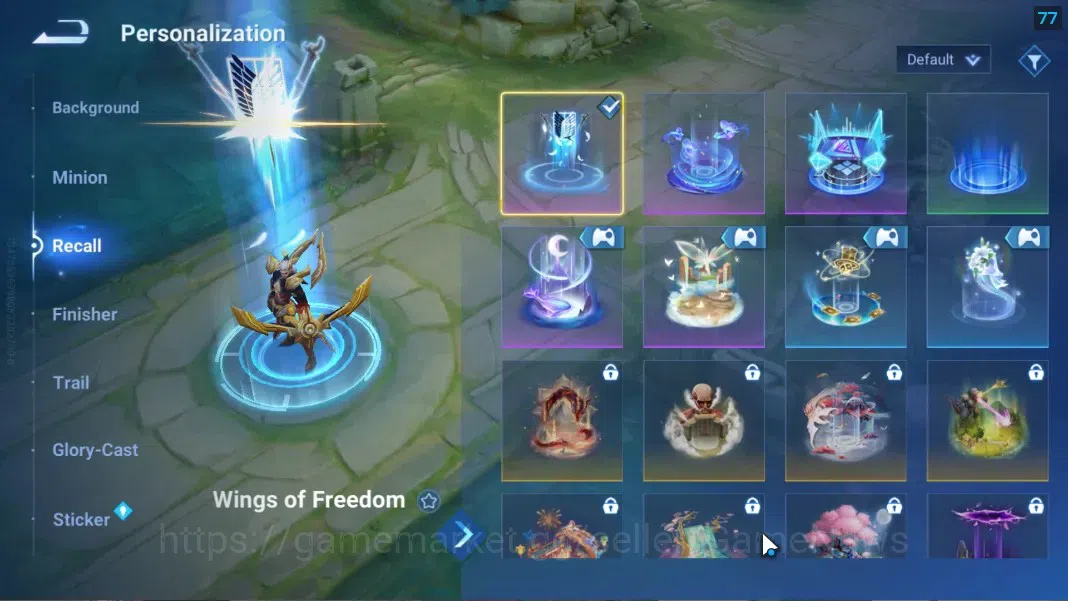 Honor of Kings Accounts Hero 66 Skin 31|Legend Angela,AOT Mayene,Heino,5 E image 6