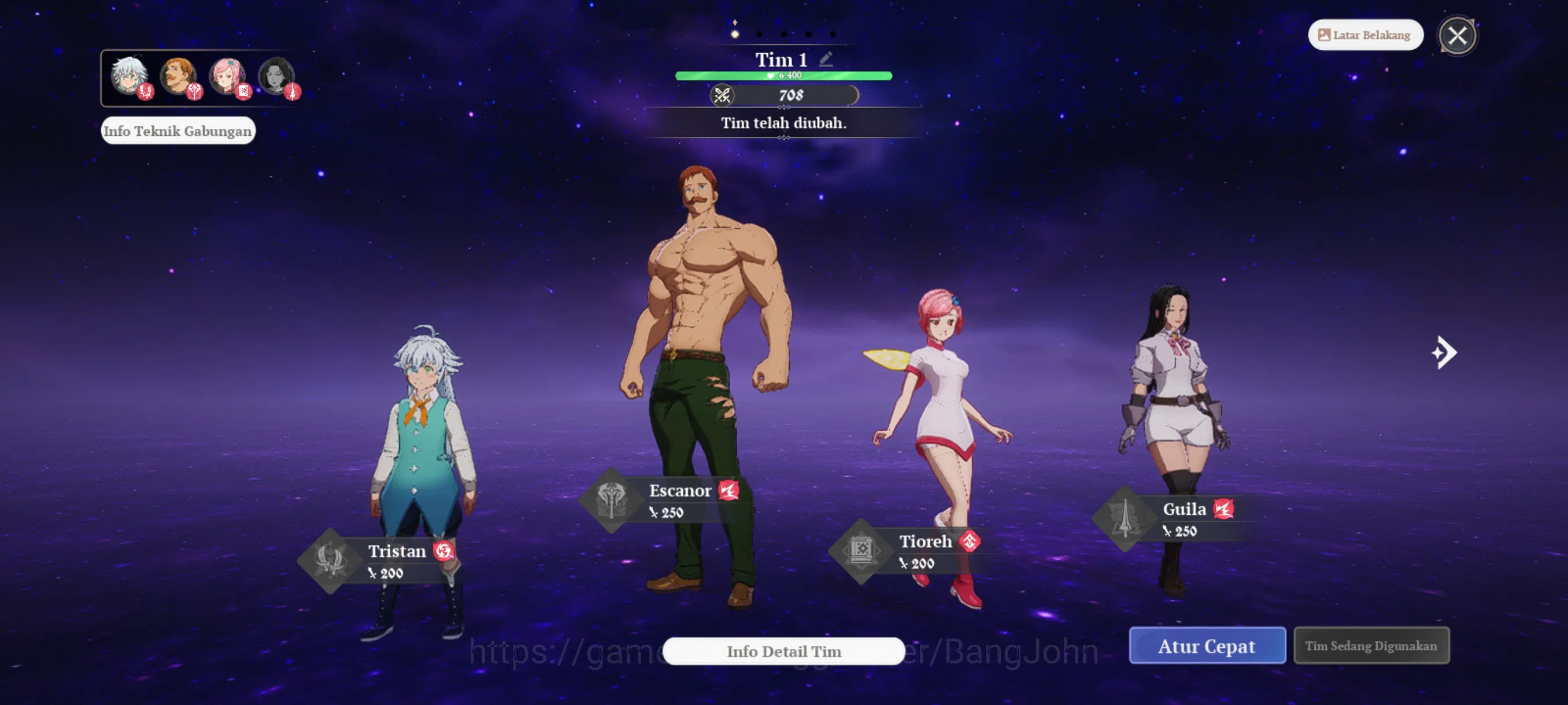 The Seven Deadly Sins: Origin Accounts EUROPE | Fresh Starter Lvl 2 |2 SSR| Escanor , Gui image 2
