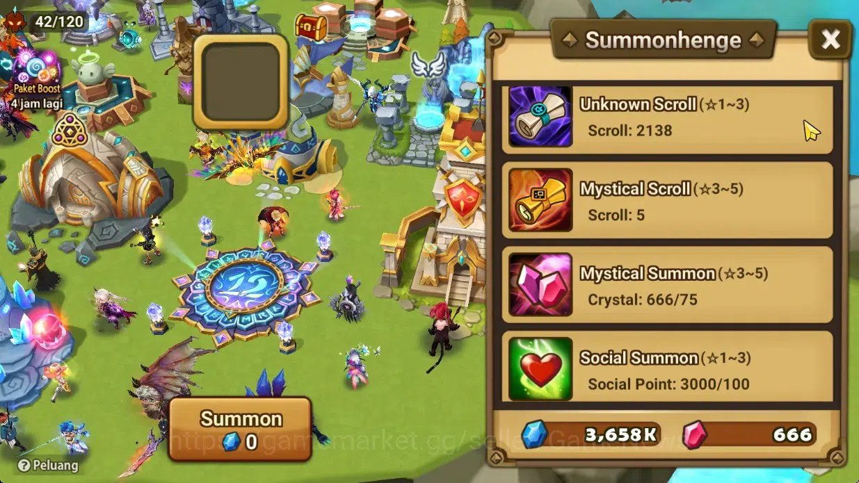 Summoners War: Sky Arena Accounts Starter GLOBAL Lv40|Frees Starter1 LD[Maya]|15Total 12