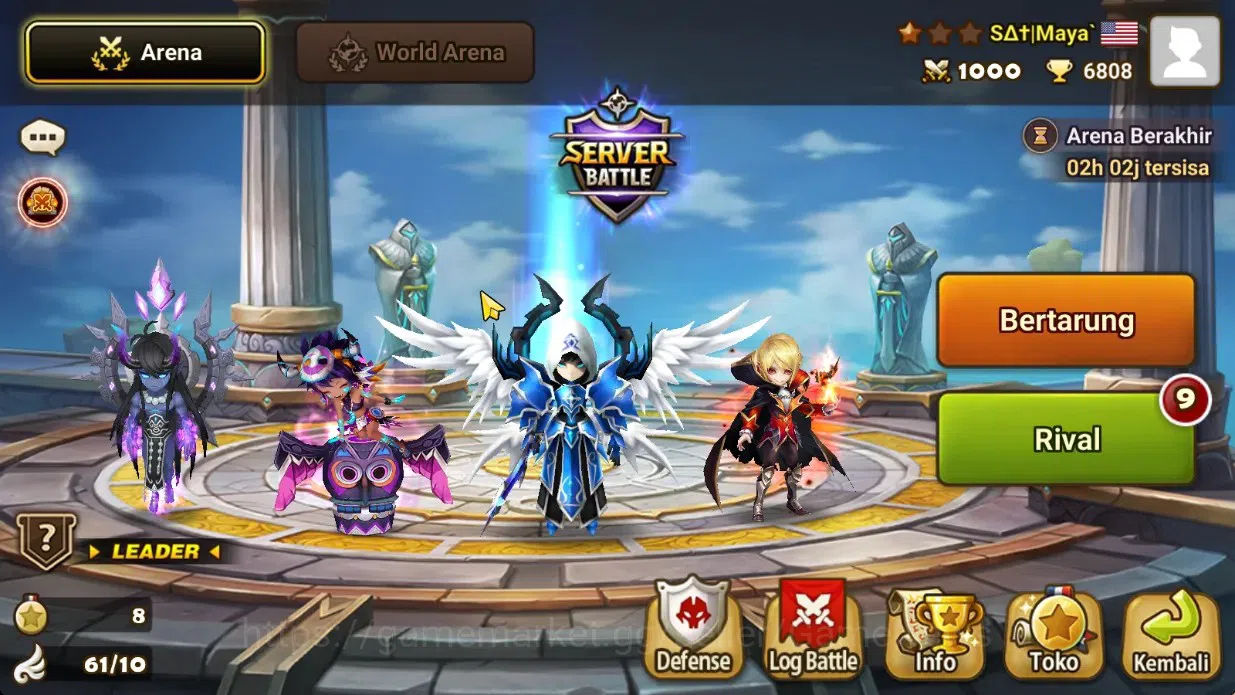 Summoners War: Sky Arena Accounts Starter GLOBAL Lv40|Frees Starter1 LD[Maya]|15Total 14