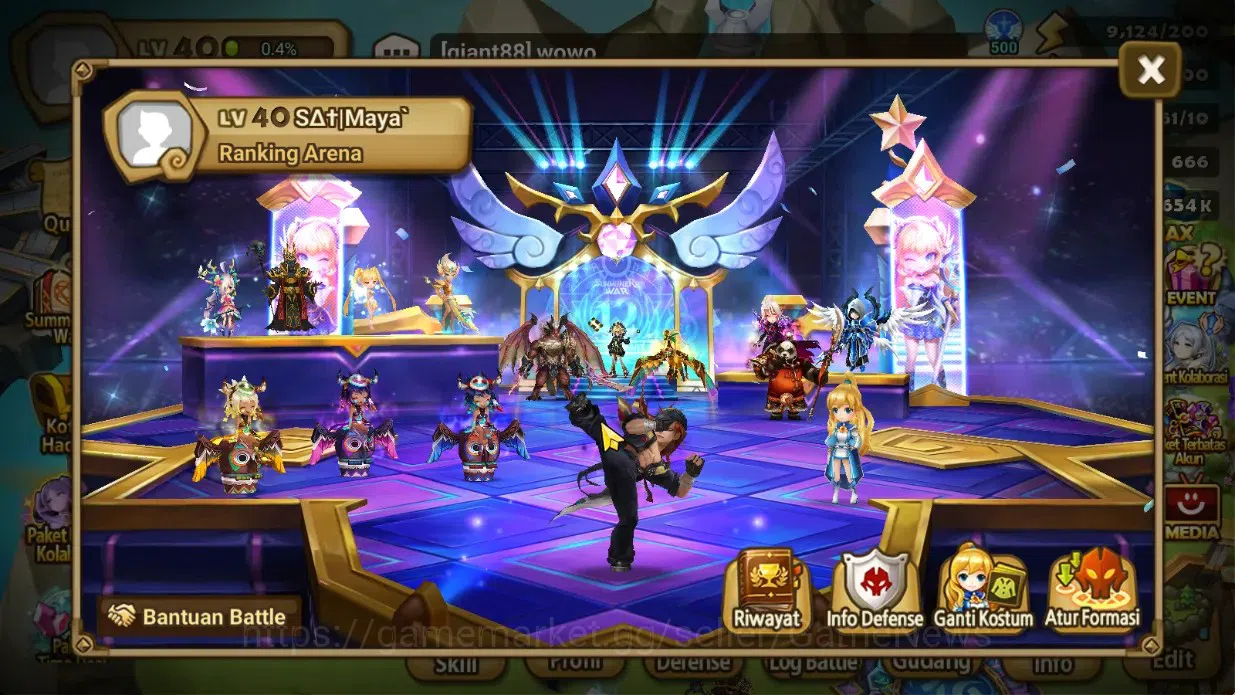 Summoners War: Sky Arena Accounts Starter GLOBAL Lv40|Frees Starter1 LD[Maya]|15Total 2