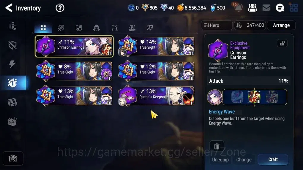 Epic Seven Accounts ASIA|11ML (BArunka, NM Luna, BW Iseria, RoL,SECeli image 11