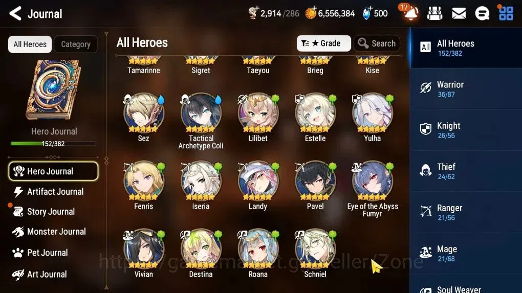Epic Seven Accounts ASIA|11ML (BArunka, NM Luna, BW Iseria, RoL,SECeli image 3