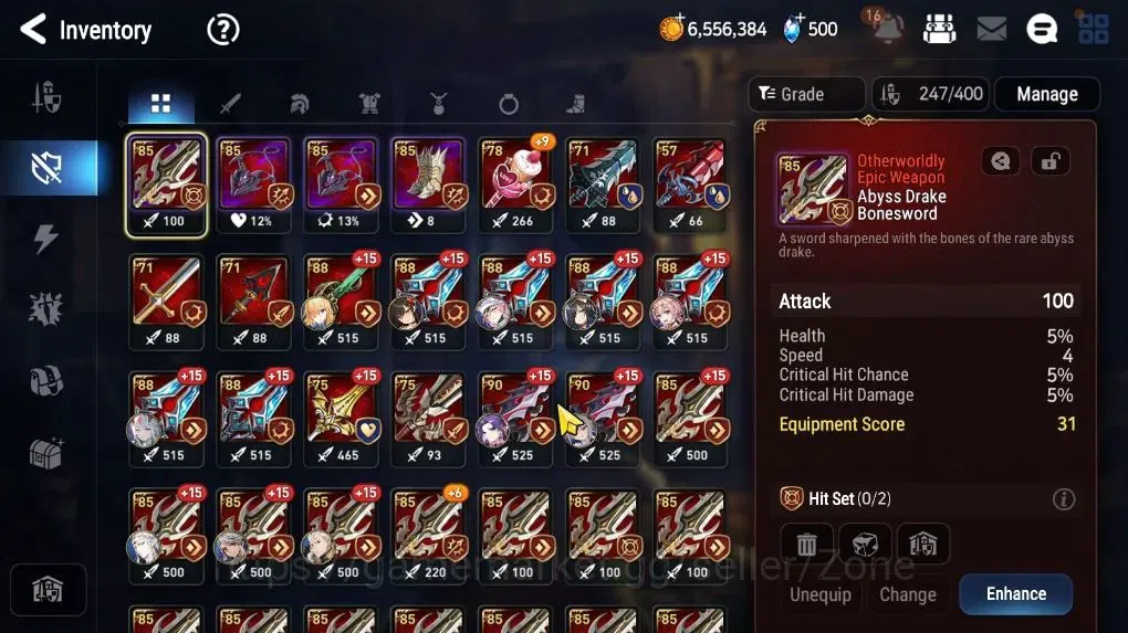 Epic Seven Accounts ASIA|11ML (BArunka, NM Luna, BW Iseria, RoL,SECeli image 9